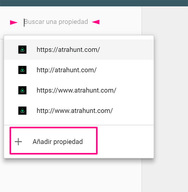 Buscar-propiedad-en-google-search-console